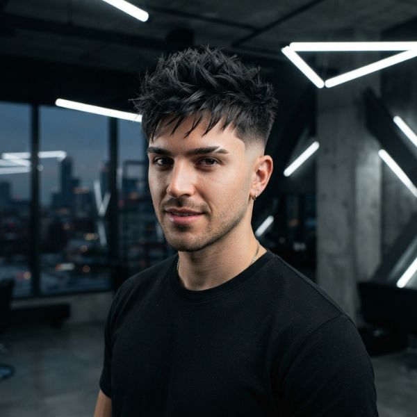 Compact Texture Burst Haircut