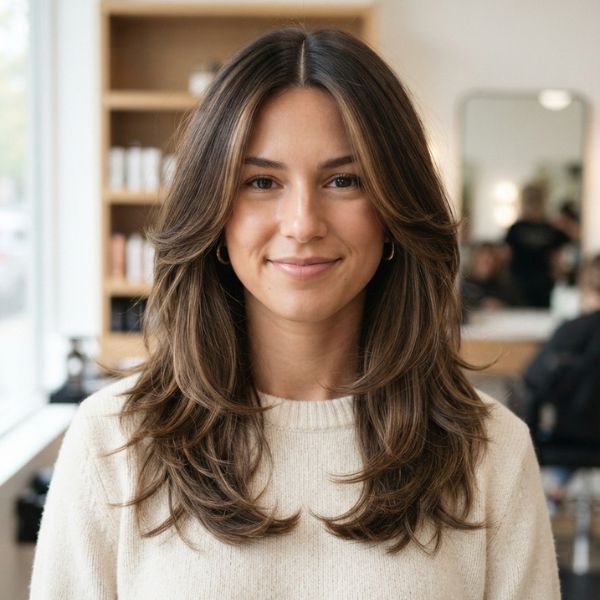 Layered Middle Part