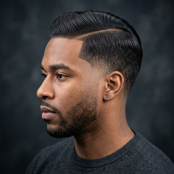 Low Taper Comb Over