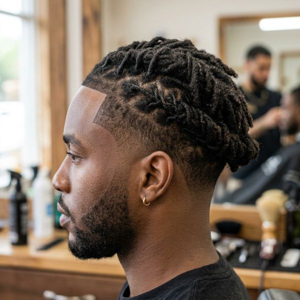 Low Taper Fade Dreads
