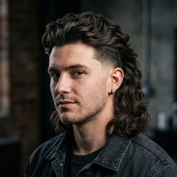 _Low Taper Fade Mullet