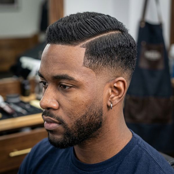 Low Taper Side Part