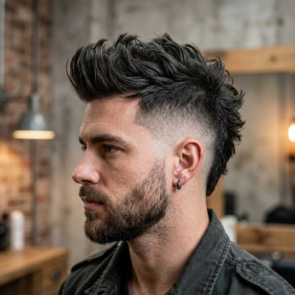 Mid Fade Mohawk