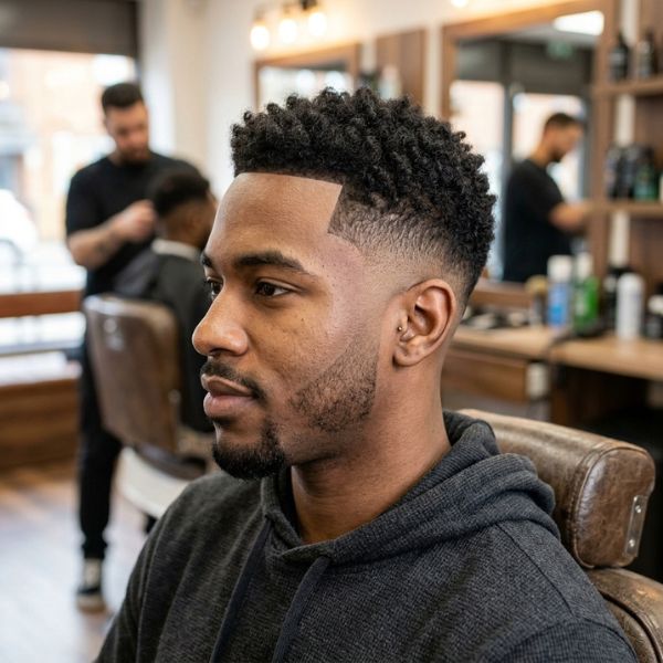 Mid Temple Fade