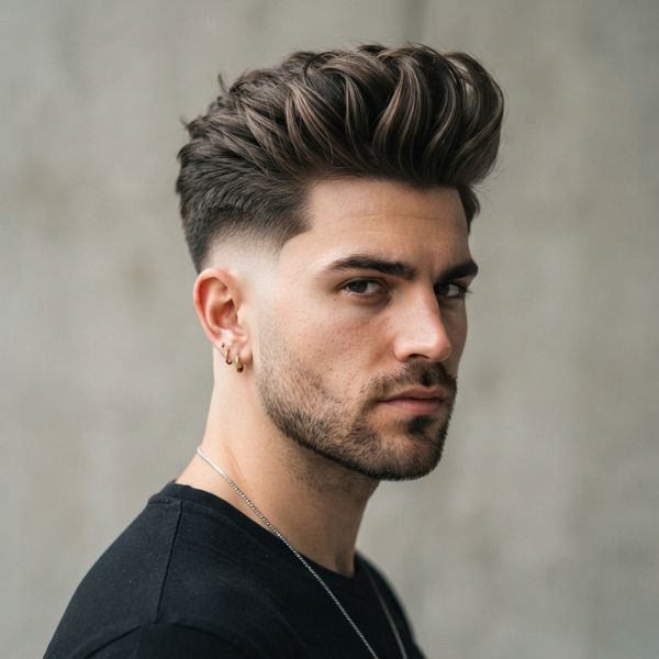 Quiff Burst Fade