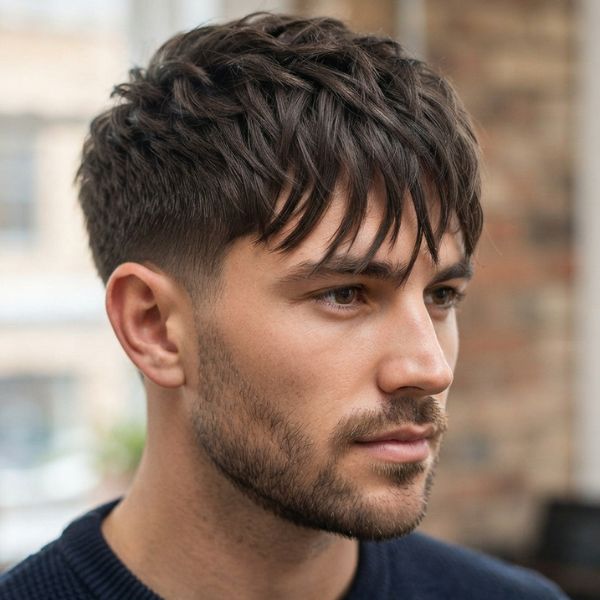 Separated Brow Fringe