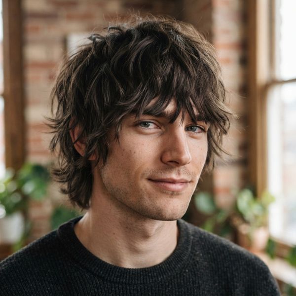 Shaggy Hair with Fringe