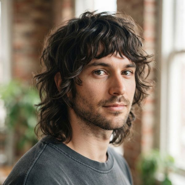 Shoulder Length Shag Cut