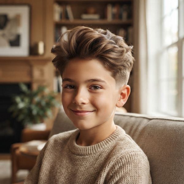 Soft Taper Revolution Hairstyle