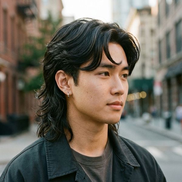 Comma Hair Mullet