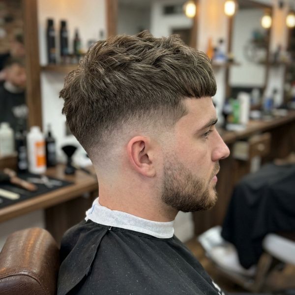 Crop Cut With Drop Fade