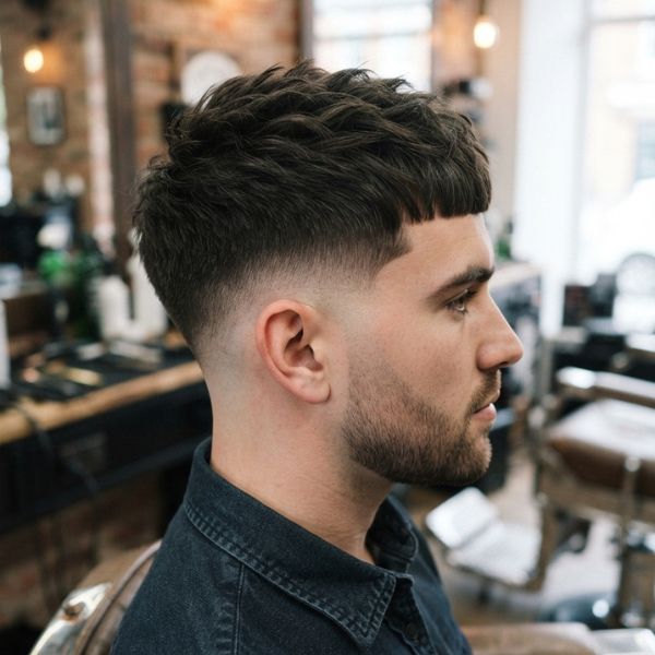 Drop Fade French Crop