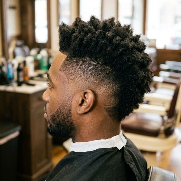 Drop Fade Mohawk