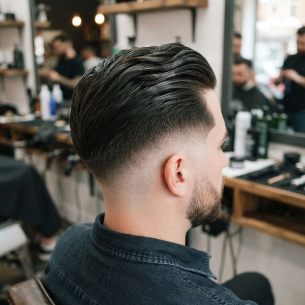 Drop Fade Slick Back