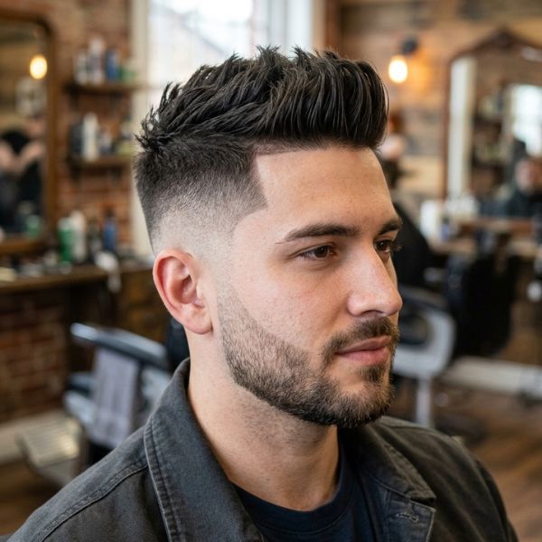 Faux Hawk Fade