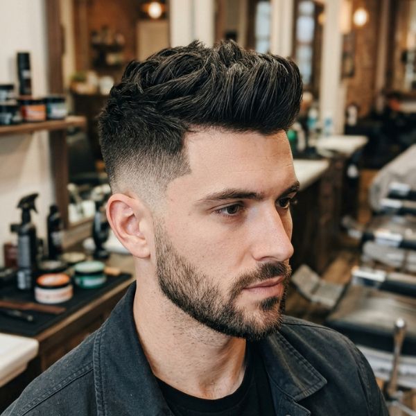 Faux Hawk Quiff