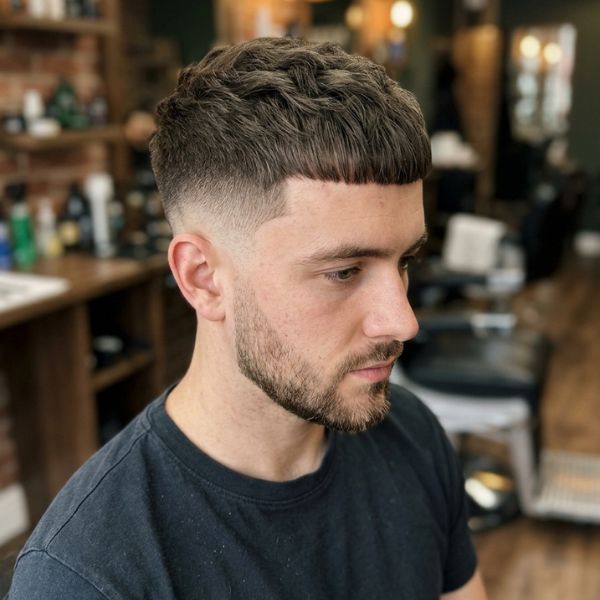 French Burst Fade Cut