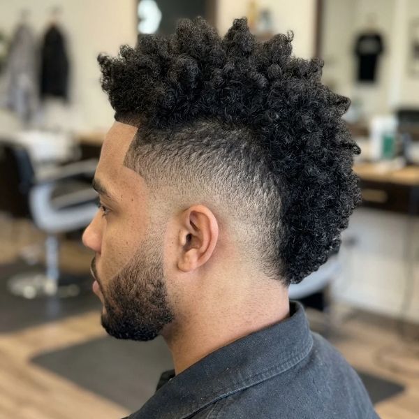 High Taper Fade Mohawk