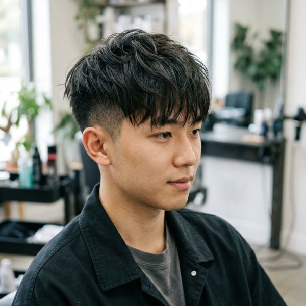 Layered Two Block Haircut