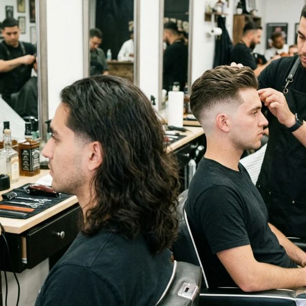 Long Hair Taper Fade vs High Taper Fade