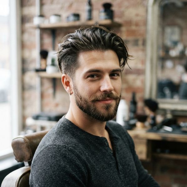 Messy Slick Back