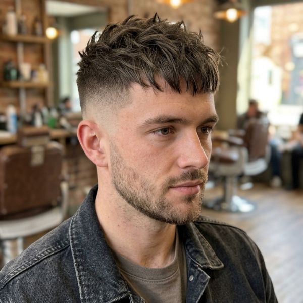 Spiky French Crop Cut