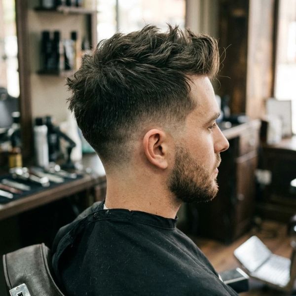 Taper Fade Faux Hawk