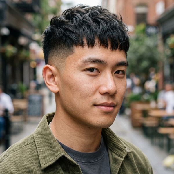 Textured Crop Asian