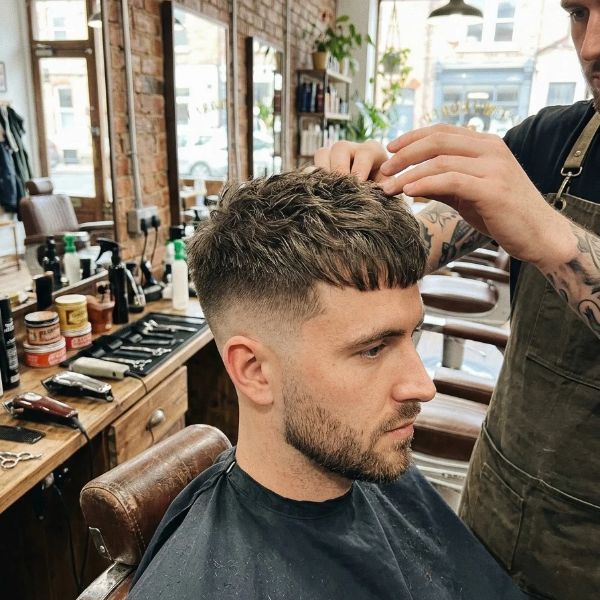 Textured Crop Cut