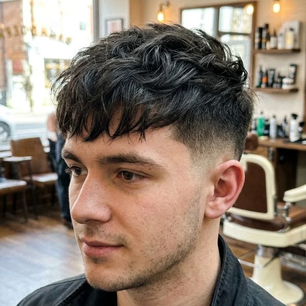 Textured Fringe High Taper