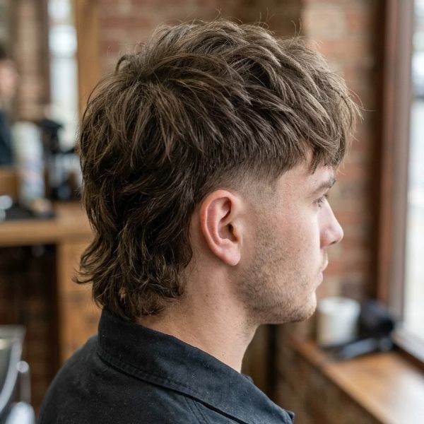 Textured Fringe Low Taper Blowout