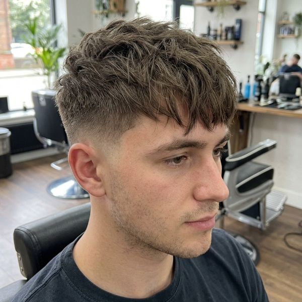Textured Fringe Mid Taper