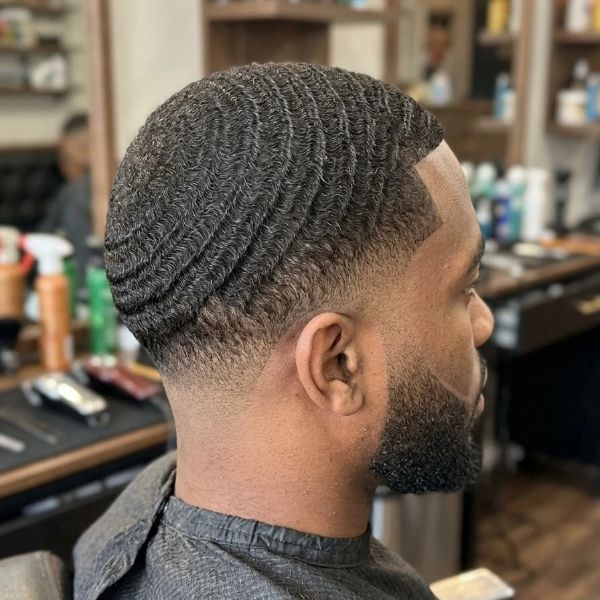 Wavy Low Fade